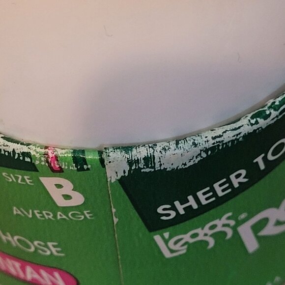 Vintage 1980s L'eggs Regular Pantyhose Suntan Size B Average Sheer Toe - Picture 4 of 5